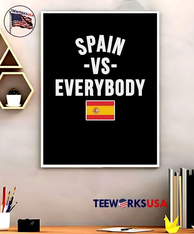 Spain Apparel vs Everybody Flag - Adult & Kids T-Shirts, Sweatshirts & Hoodies apparel design preview 5