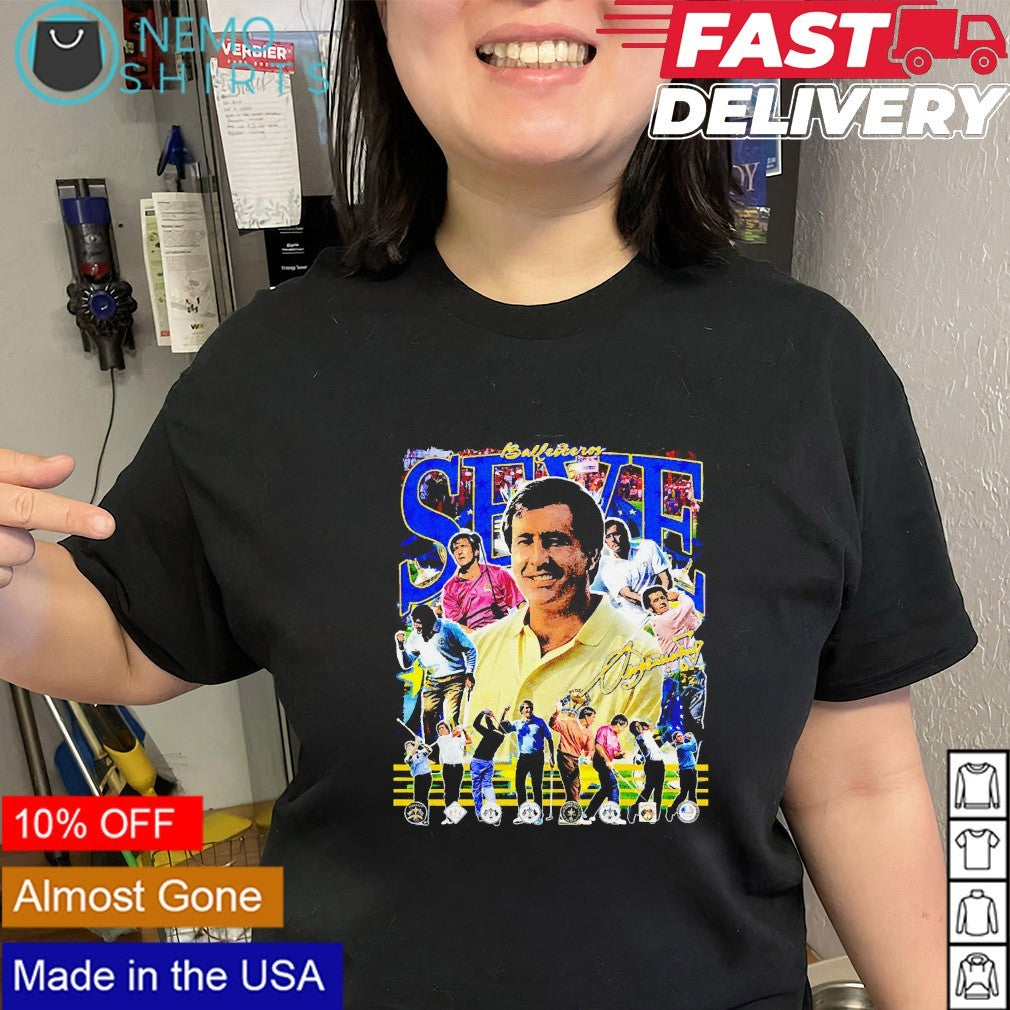 Spanish legend Seve Ballesteros Ryder Cup graphic - Adult & Kids T-Shirts, Sweatshirts & Hoodies apparel design preview 3