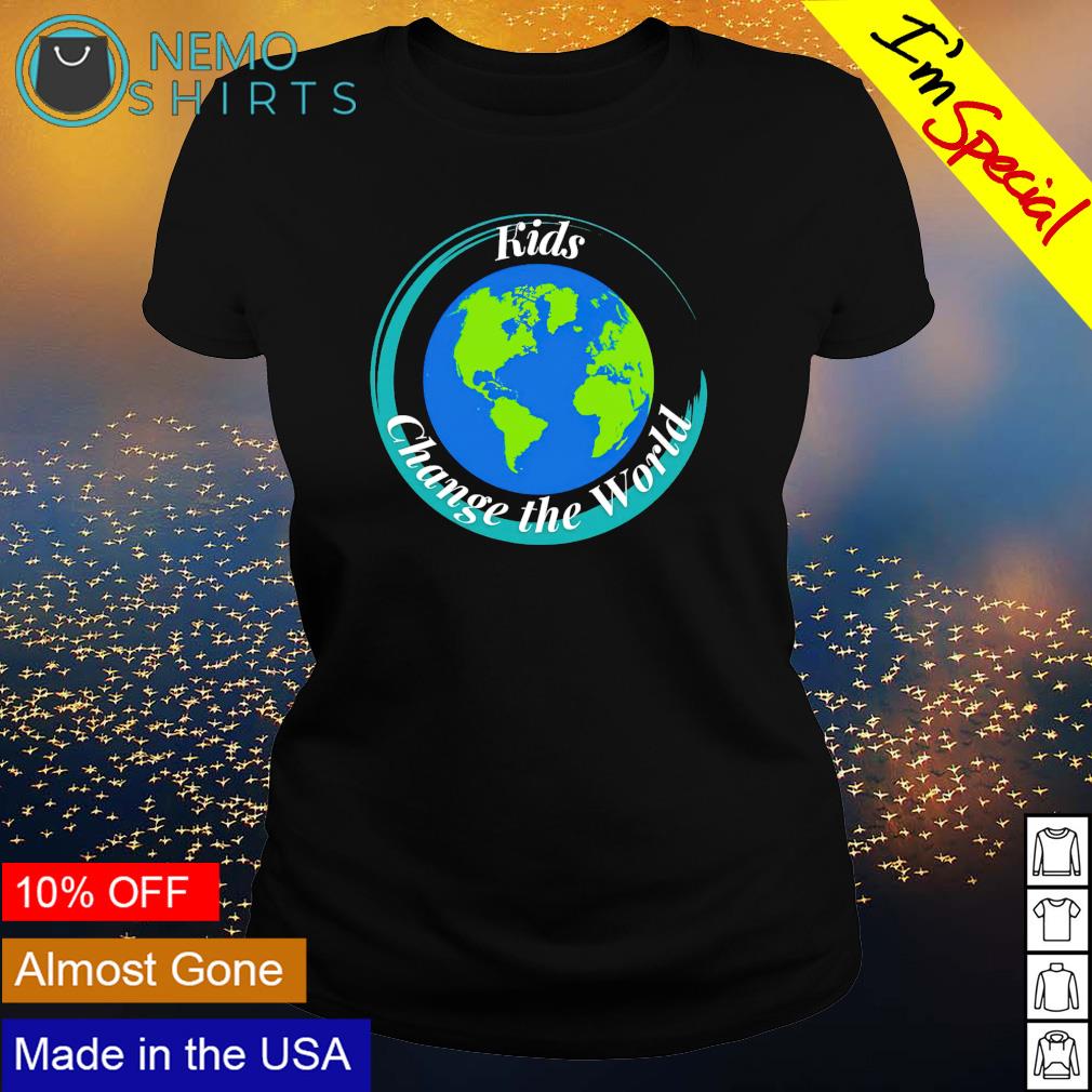 Kids change the world - Adult & Kids T-Shirts, Sweatshirts & Hoodies apparel design preview 3