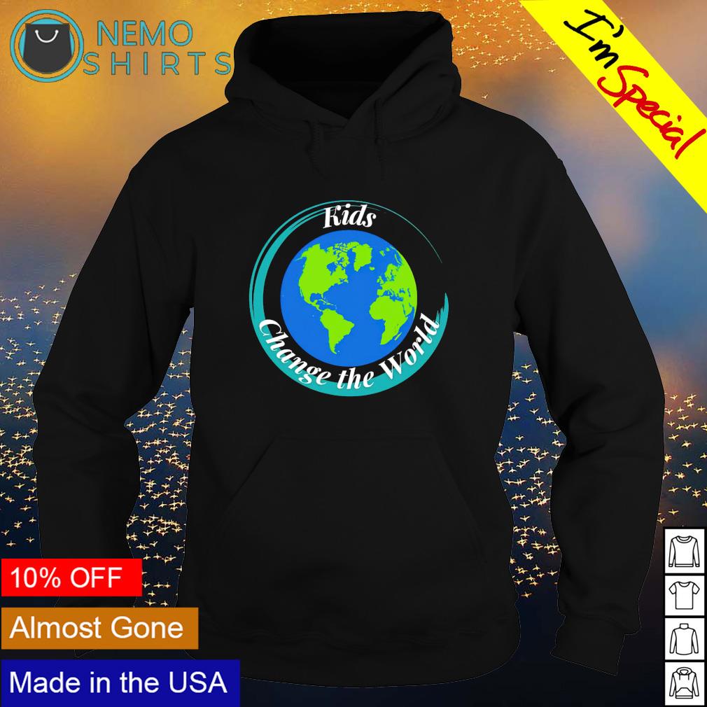 Kids change the world - Adult & Kids T-Shirts, Sweatshirts & Hoodies apparel design preview 2