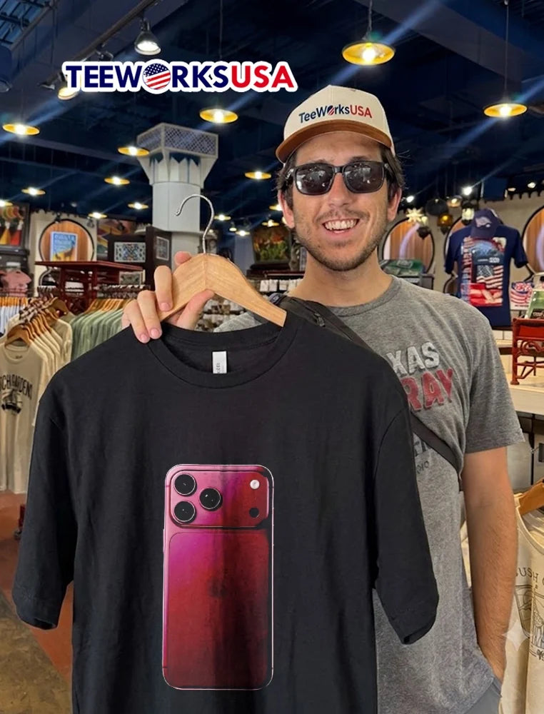 Apple Deep Burgundy Concept Smartphone Rear Camera - Adult & Kids T-Shirts, Sweatshirts & Hoodies apparel design preview 2