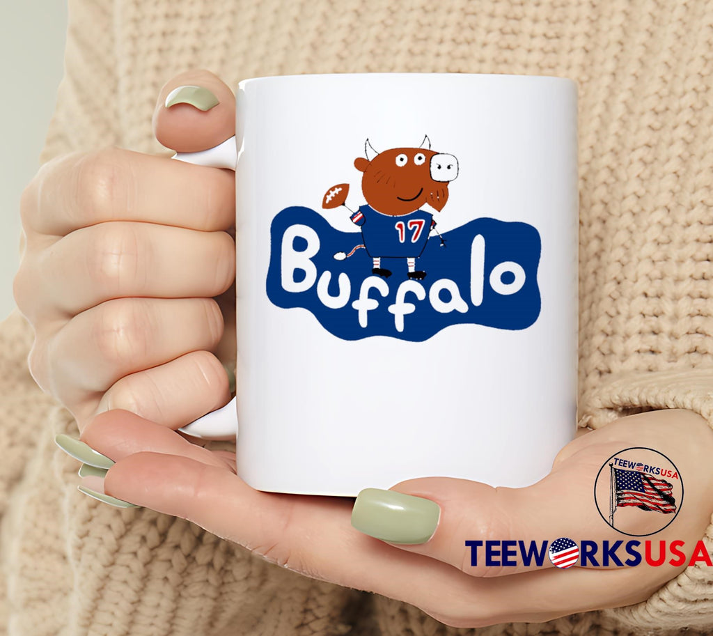 Buppa Buffalo 17 cartoon funny - Adult & Kids T-Shirts, Sweatshirts & Hoodies apparel design preview 6