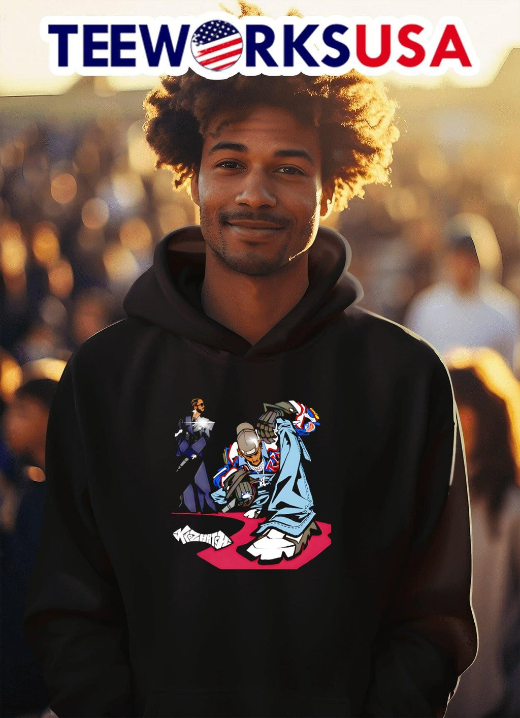 Krozhatch Kendrick Lamar Hey Drake - Adult & Kids T-Shirts, Sweatshirts & Hoodies apparel design preview 2
