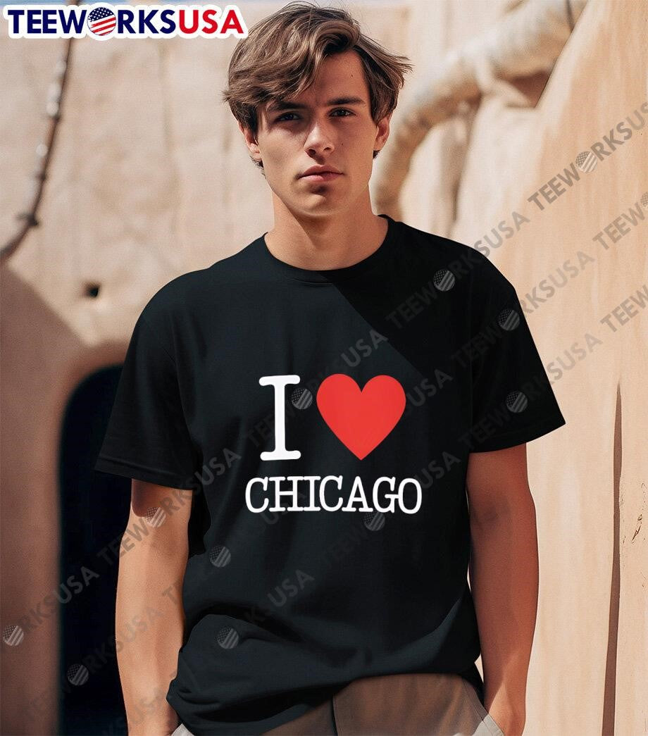 I Love Chicago heart - Adult & Kids T-Shirts, Sweatshirts & Hoodies apparel design preview 1
