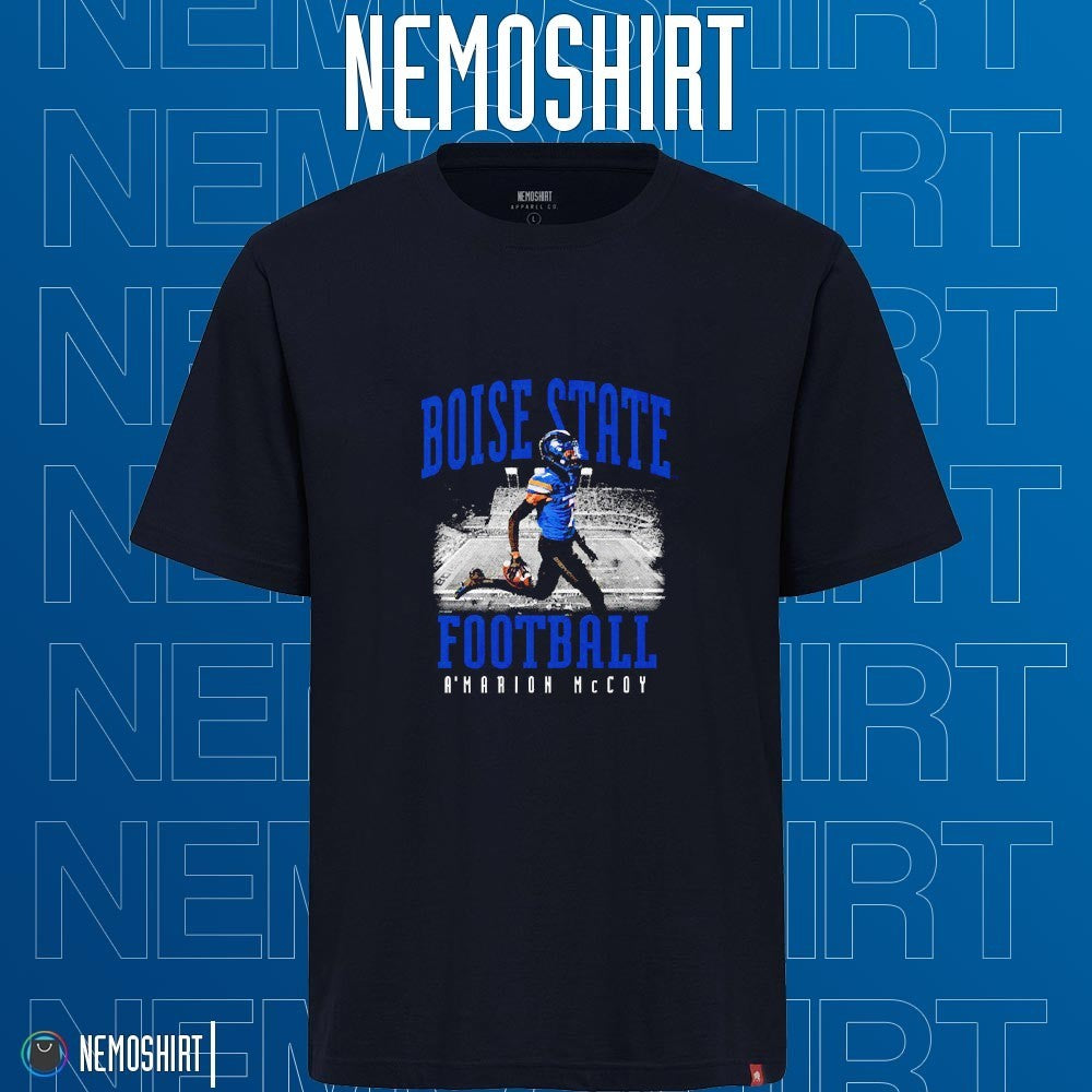 A'Marion McCoy Boise State Broncos football player - Adult & Kids T-Shirts, Sweatshirts & Hoodies apparel design preview 1