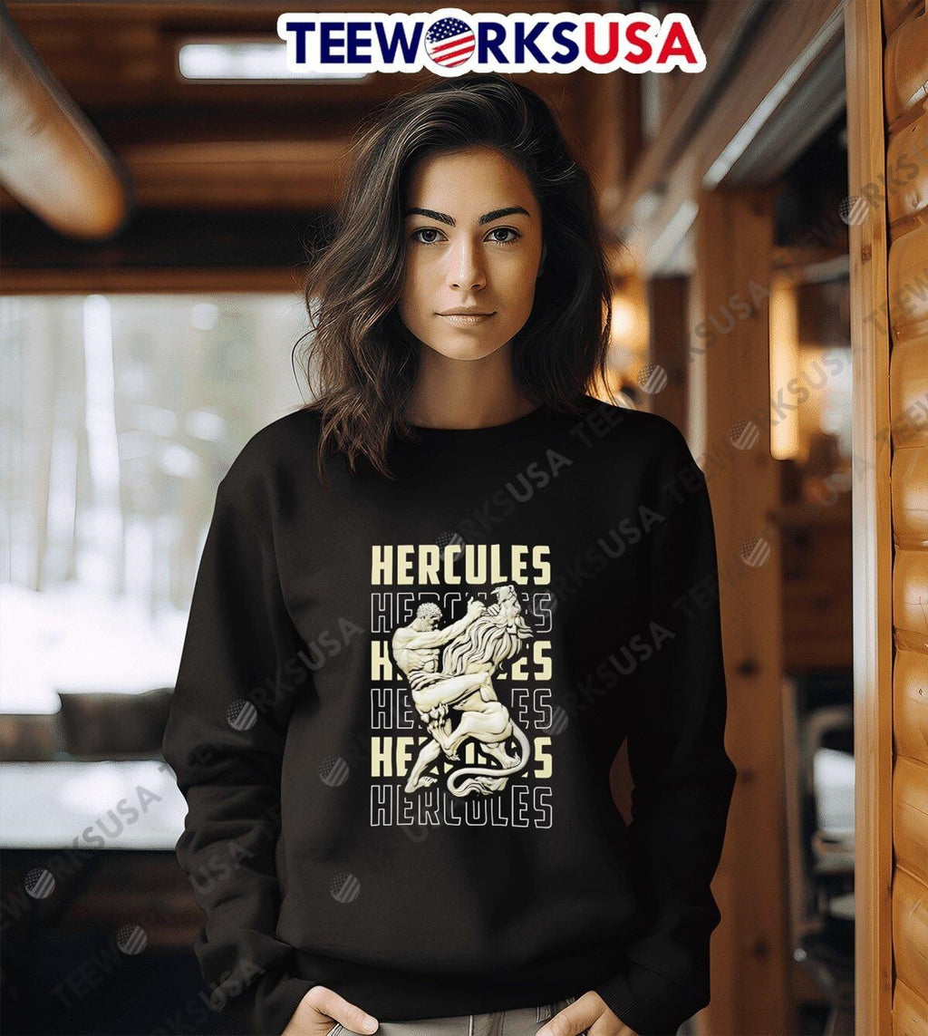 Hercules Nemean Lion - Adult & Kids T-Shirts, Sweatshirts & Hoodies apparel design preview 6