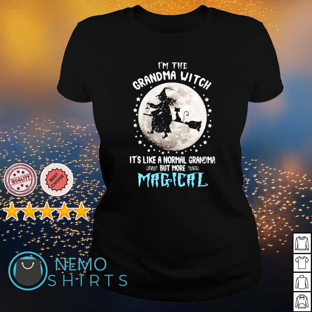 I'm the Grandma witch it's like a normal but more - Adult & Kids T-Shirts, Sweatshirts & Hoodies apparel design preview 3