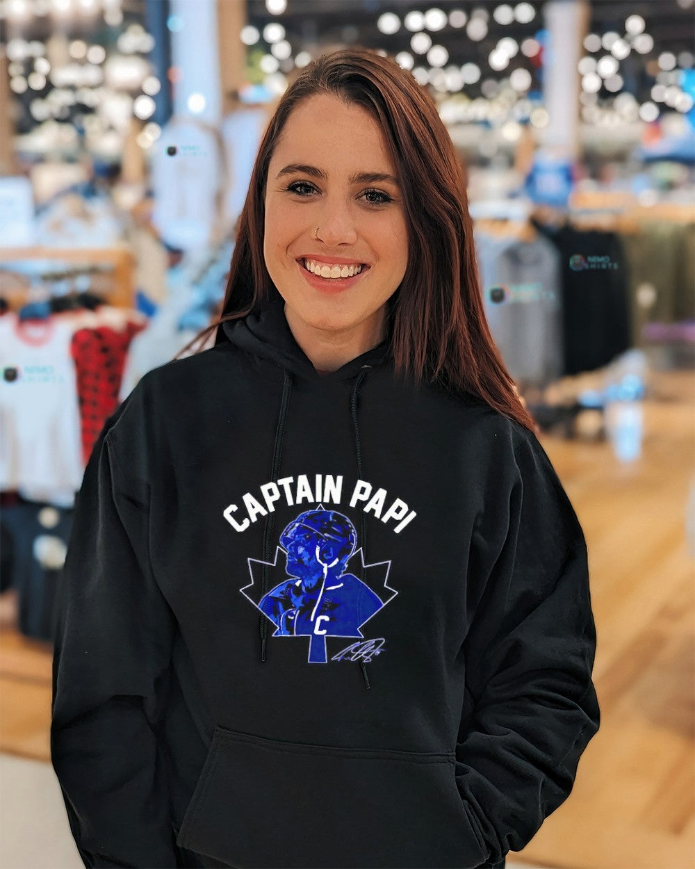 Captain Papi Auston Matthews signature - Adult & Kids T-Shirts, Sweatshirts & Hoodies apparel design preview 5