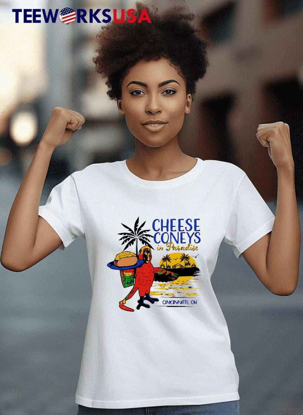 Cheese Coney In Paradise Cincinnati oh sunset - Adult & Kids T-Shirts, Sweatshirts & Hoodies apparel design preview 8