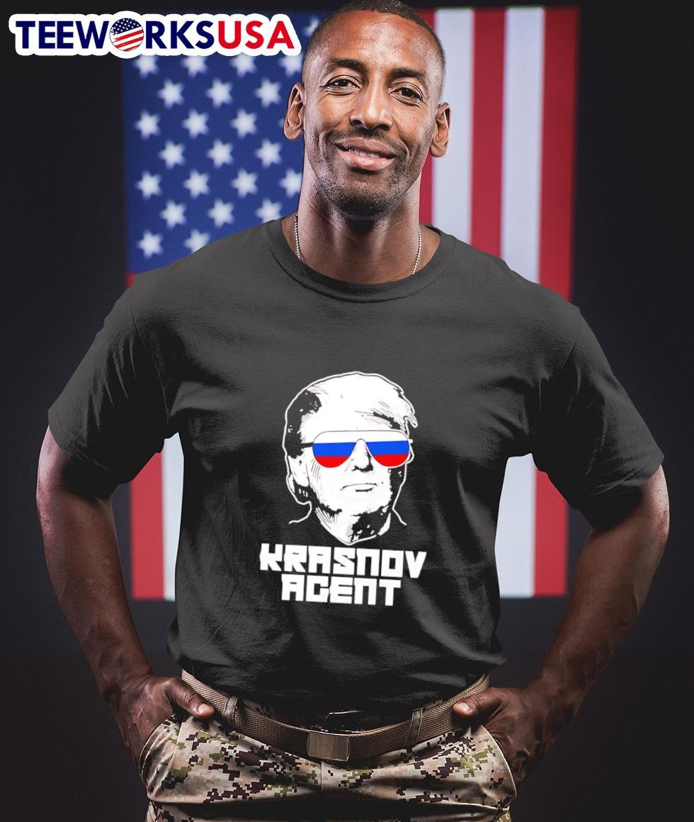 Agent Krasnov Donald Trump - Adult & Kids T-Shirts, Sweatshirts & Hoodies apparel design preview 1