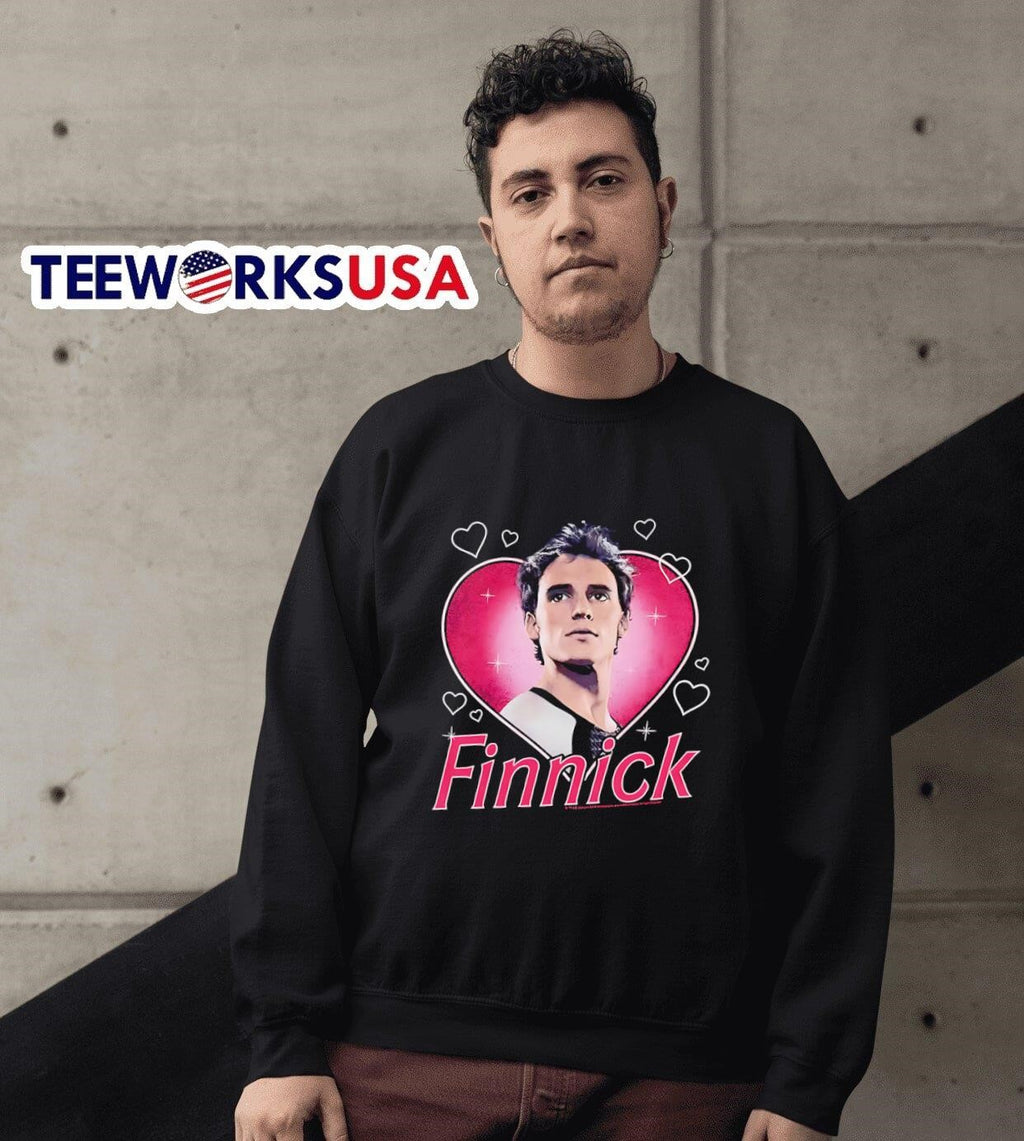The Hunger Games Finnick Heart - Adult & Kids T-Shirts, Sweatshirts & Hoodies apparel design preview 6