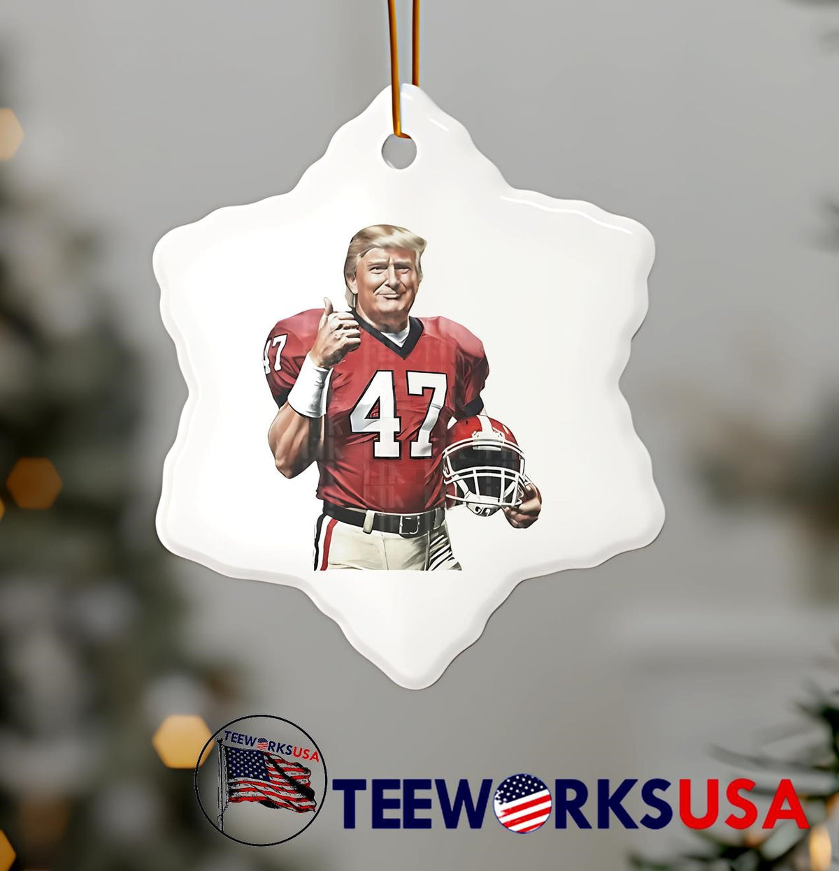 Bulldogs Donald Trump Football - Adult & Kids T-Shirts, Sweatshirts & Hoodies apparel design preview 7