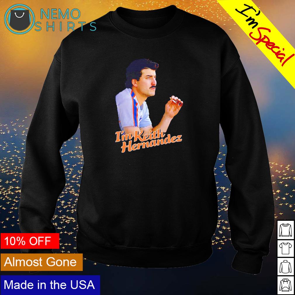 I'm Keith Hernandez smoking - Adult & Kids T-Shirts, Sweatshirts & Hoodies apparel design preview 4