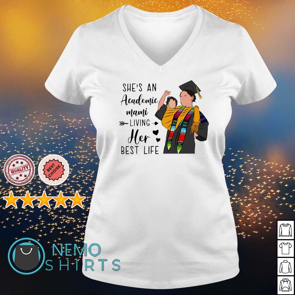 She's an academic mami living her best life - Adult & Kids T-Shirts, Sweatshirts & Hoodies apparel design preview 5