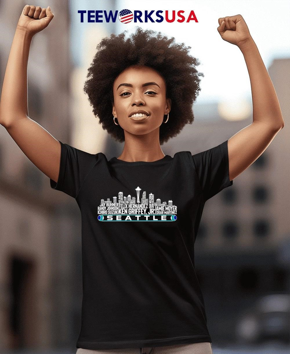 Seattle Mariners Team All Time Legends City - Adult & Kids T-Shirts, Sweatshirts & Hoodies apparel design preview 4