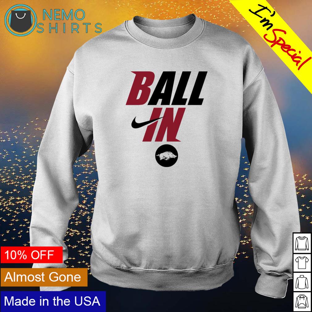 Ball in Arkansas Razorback - Adult & Kids T-Shirts, Sweatshirts & Hoodies apparel design preview 4
