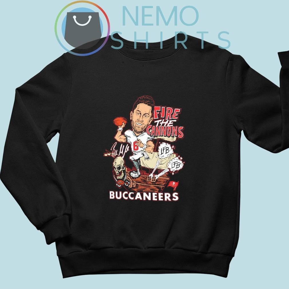 Fire the Cannons Baker Mayfield Tampa Bay Buccaneers - Adult & Kids T-Shirts, Sweatshirts & Hoodies apparel design preview 4