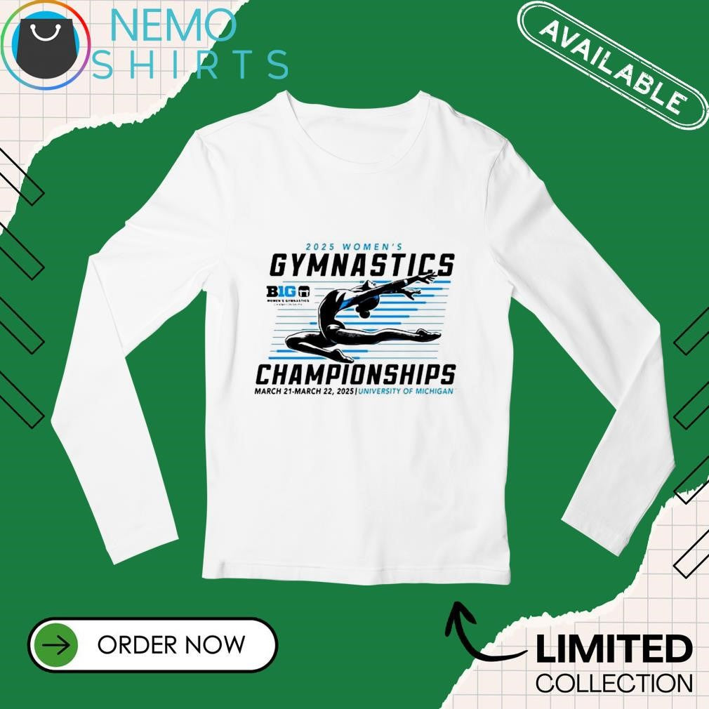 Big Ten 2025 women's gymnastics championships - Adult & Kids T-Shirts, Sweatshirts & Hoodies apparel design preview 3