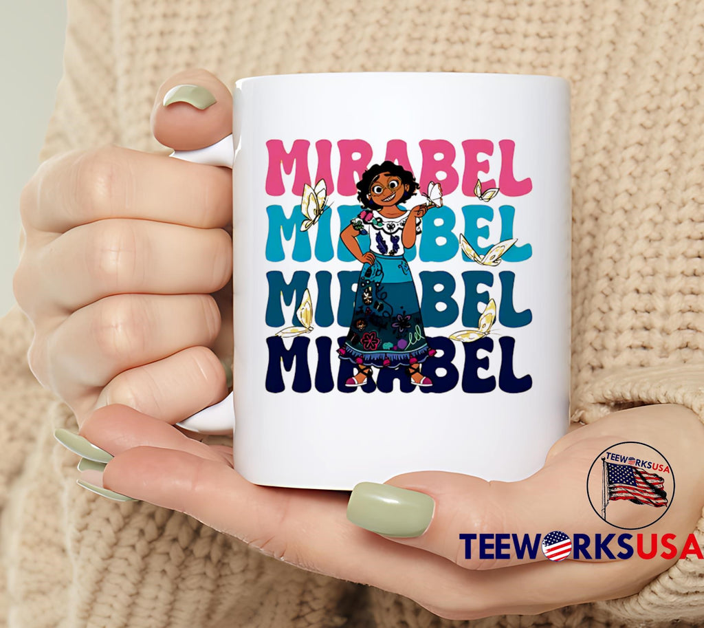 Mirabel Madrigal repeat cartoon cute - Adult & Kids T-Shirts, Sweatshirts & Hoodies apparel design preview 6