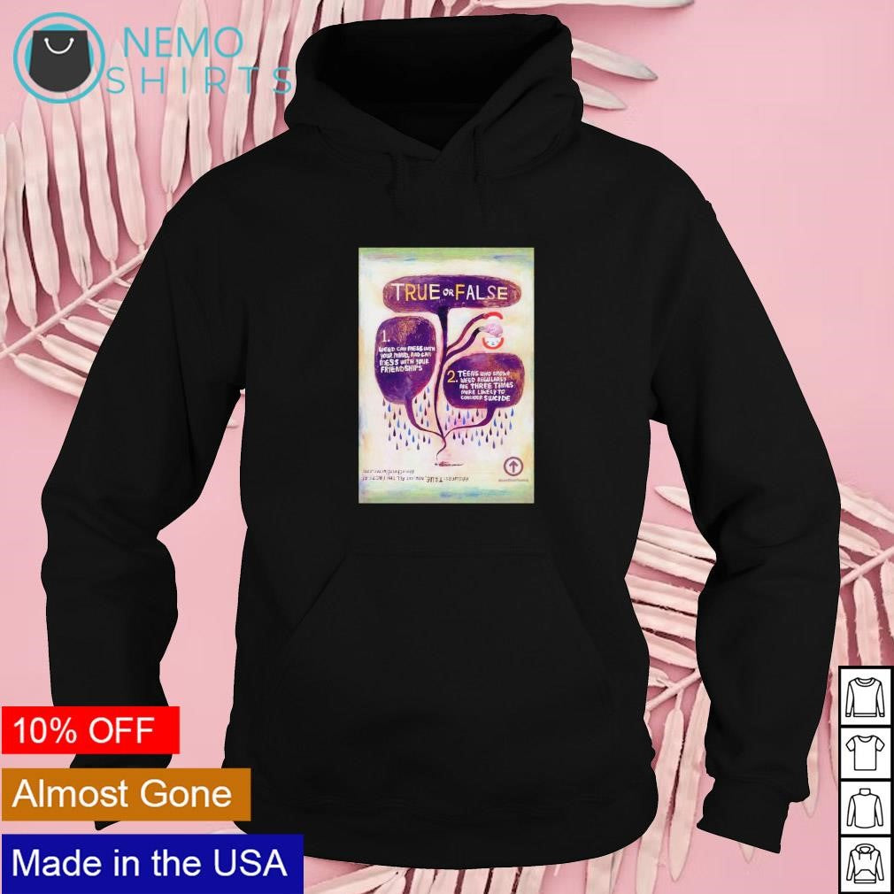Weed suicide true oe false - Adult & Kids T-Shirts, Sweatshirts & Hoodies apparel design preview 2