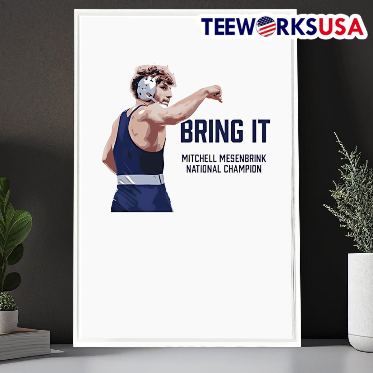 Bring It Mitchell Mesenbrink National Chamρion - Adult & Kids T-Shirts, Sweatshirts & Hoodies apparel design preview 6