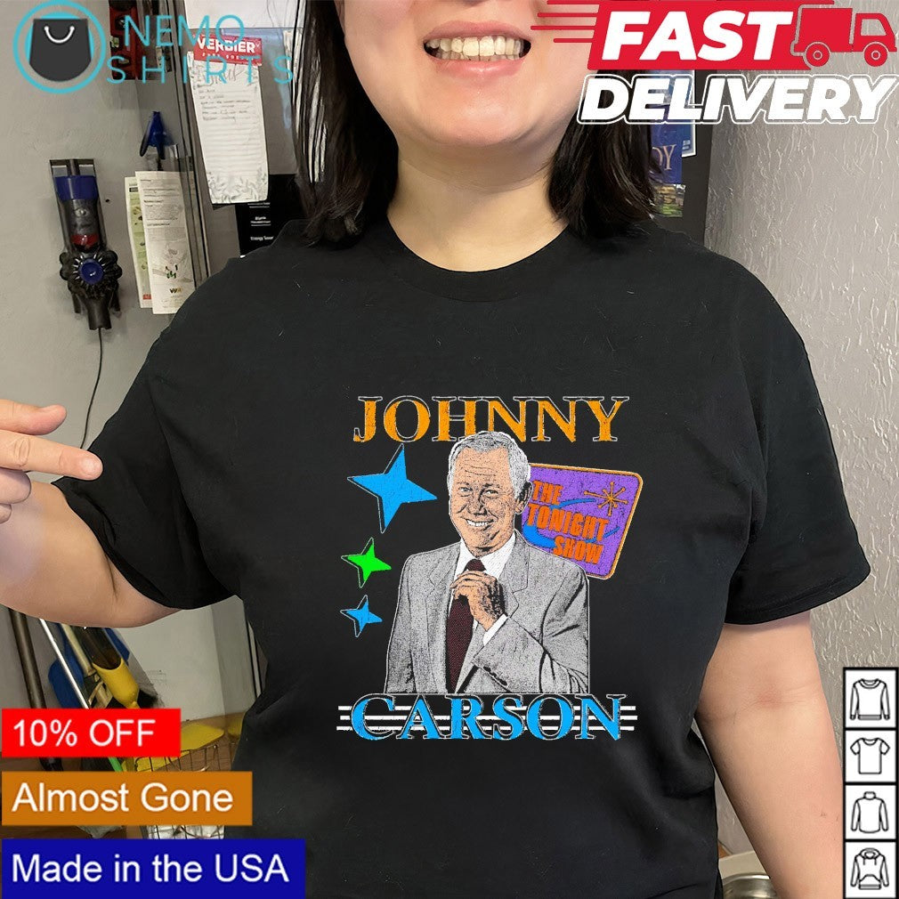 Johnny Carson The Tonight Show Starring - Adult & Kids T-Shirts, Sweatshirts & Hoodies apparel design preview 2