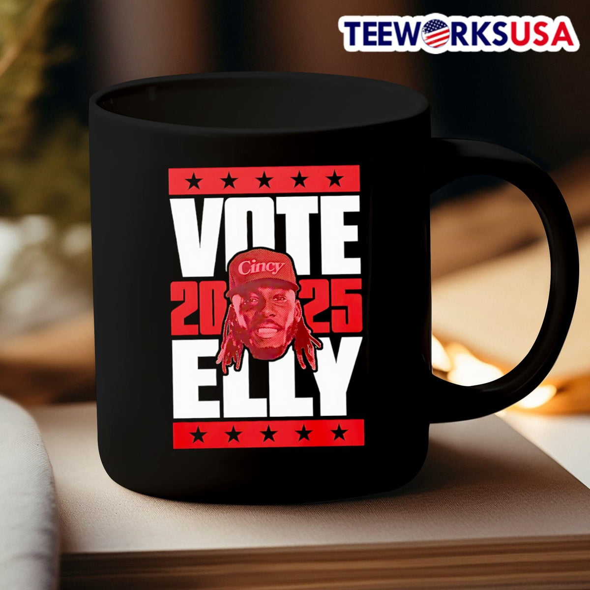 Elly De La Cruz 2025 Vote - Adult & Kids T-Shirts, Sweatshirts & Hoodies apparel design preview 3
