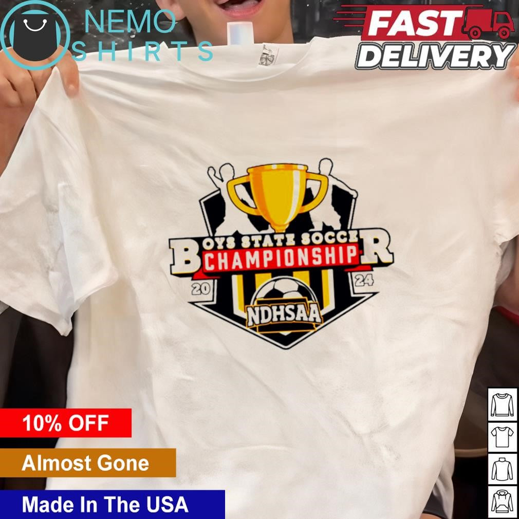 Boys State Soccer Championship 2024 NDHSAA - Adult & Kids T-Shirts, Sweatshirts & Hoodies apparel design preview 1