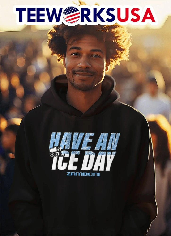 Zamboni Have An Ice Day - Adult & Kids T-Shirts, Sweatshirts & Hoodies apparel design preview 3