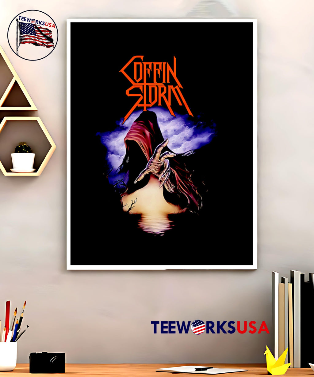 Coffin Storm Arcana Rising death - Adult & Kids T-Shirts, Sweatshirts & Hoodies apparel design preview 5