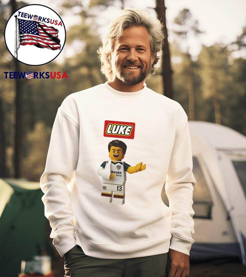 Luke O'Nien Toy Brick - Adult & Kids T-Shirts, Sweatshirts & Hoodies apparel design preview 3