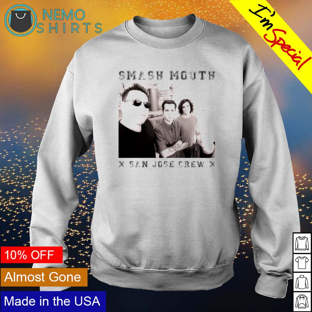 Smash mouth san Joe Crew - Adult & Kids T-Shirts, Sweatshirts & Hoodies apparel design preview 4