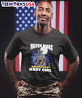 Never make daddy angry baby girl - Adult & Kids T-Shirts, Sweatshirts & Hoodies apparel design preview 1