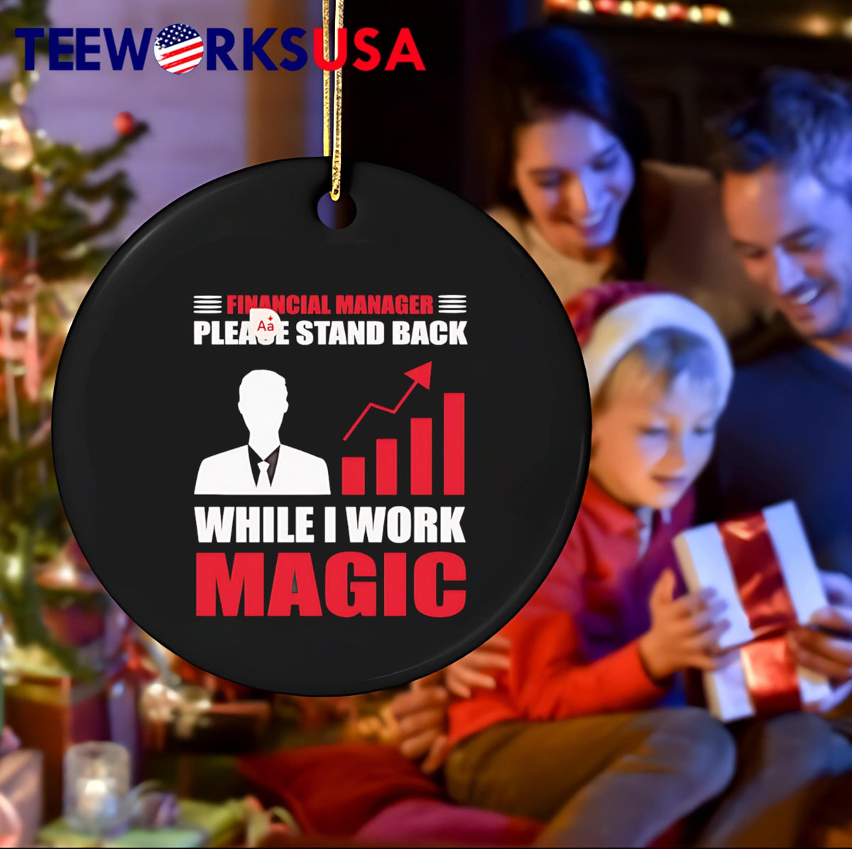 Financial Manager Please Stand Back While I Work - Adult & Kids T-Shirts, Sweatshirts & Hoodies apparel design preview 4