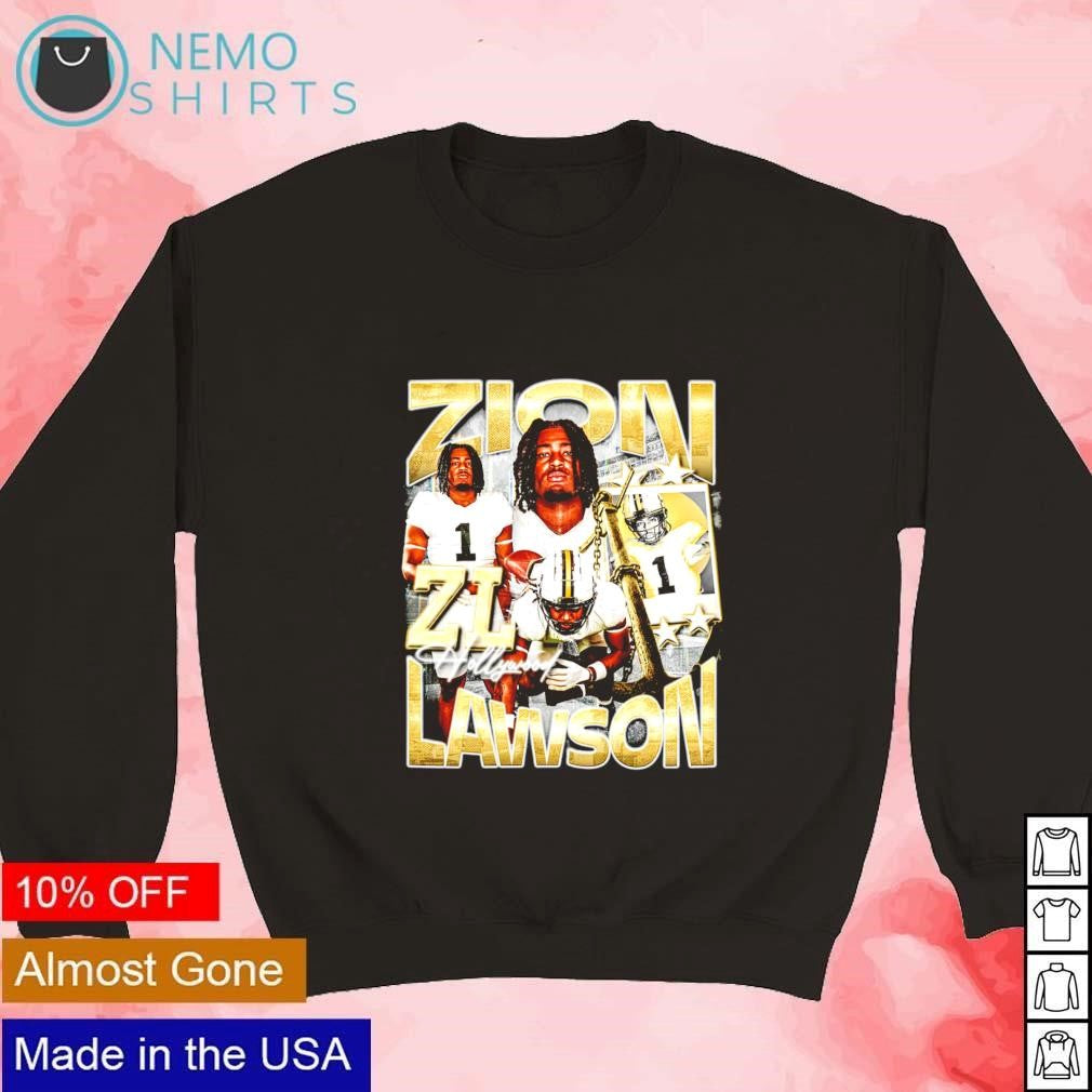 Zion Lawson Vanderbilt Commodores football graphic - Adult & Kids T-Shirts, Sweatshirts & Hoodies apparel design preview 3