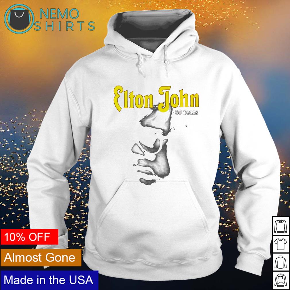 Elton John 50 years - Adult & Kids T-Shirts, Sweatshirts & Hoodies apparel design preview 2
