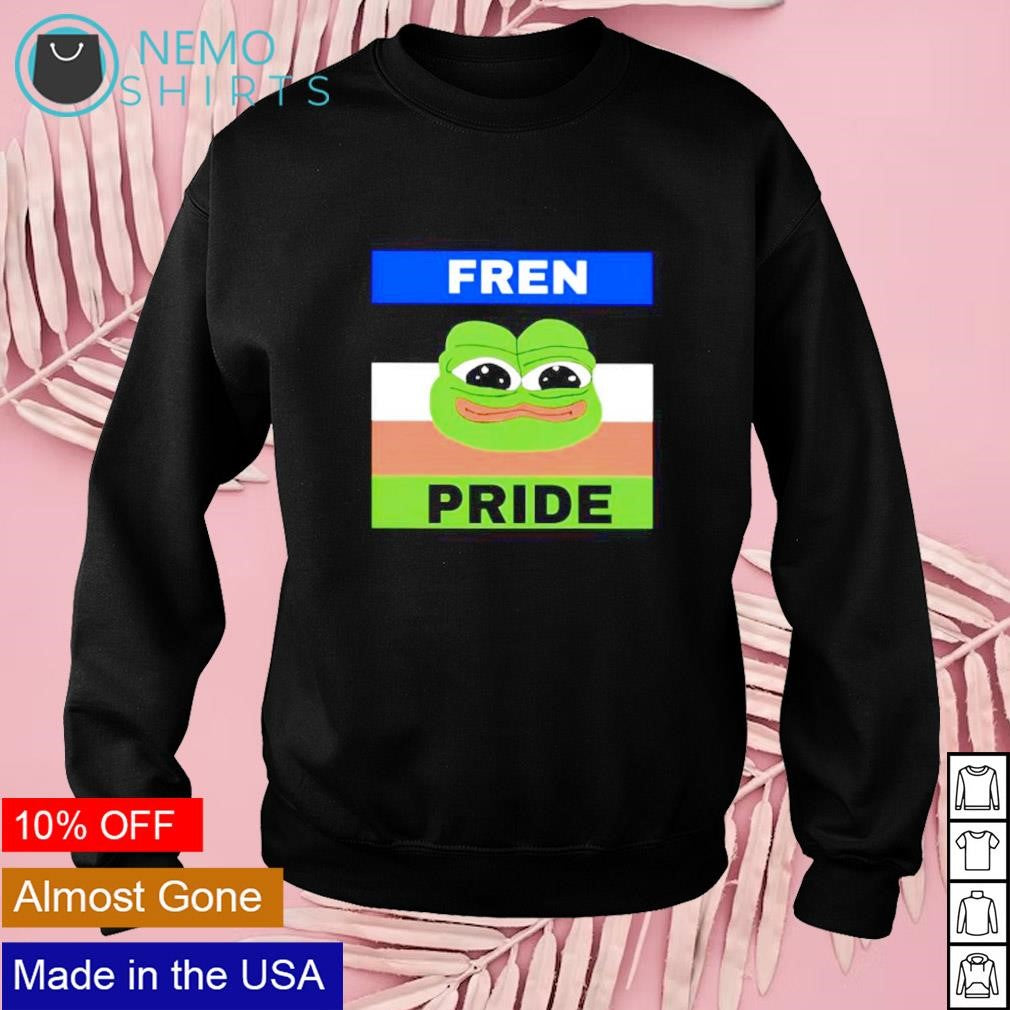 Pepe fren pride - Adult & Kids T-Shirts, Sweatshirts & Hoodies apparel design preview 3