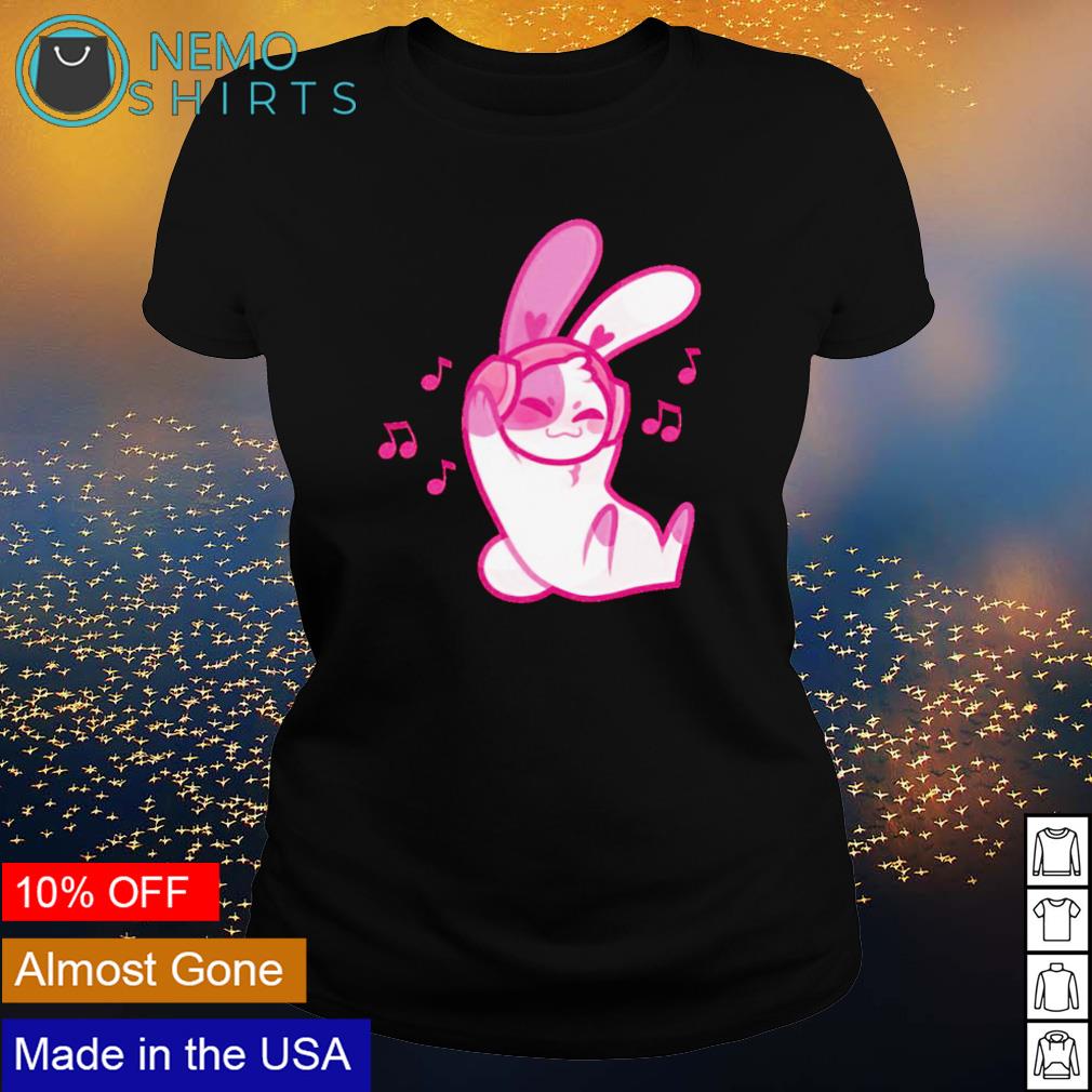 Phoodu music bunny - Adult & Kids T-Shirts, Sweatshirts & Hoodies apparel design preview 3