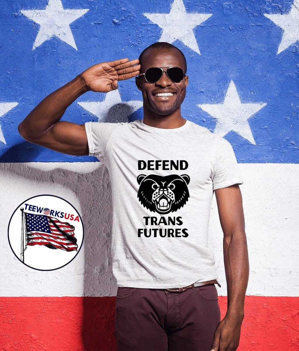 Defend trans futures - Adult & Kids T-Shirts, Sweatshirts & Hoodies apparel design preview 1