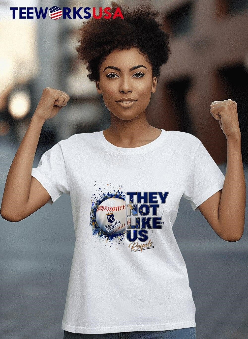 Kansas City Royals They Not Like US 2025 - Adult & Kids T-Shirts, Sweatshirts & Hoodies apparel design preview 8