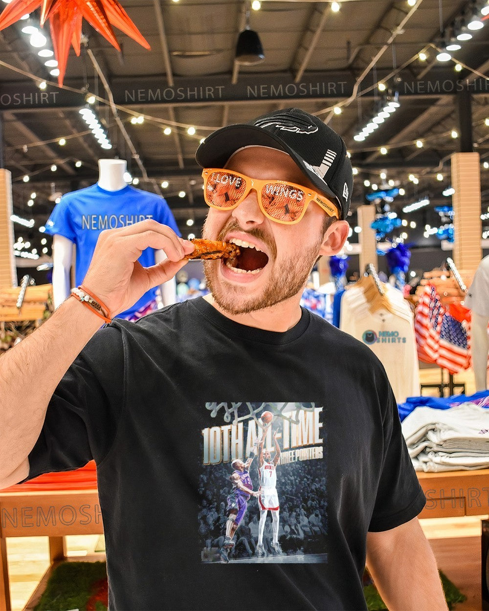 Kevin Durant surpasses Vince Carter for 10th all-time - Adult & Kids T-Shirts, Sweatshirts & Hoodies apparel design preview 1