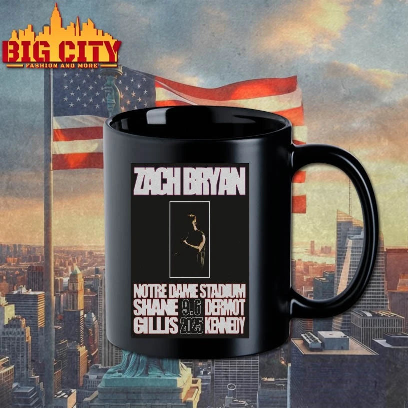 09.06.2025 Zach Bryan Tour Notre Dame, IN Poster - Adult & Kids T-Shirts, Sweatshirts & Hoodies apparel design preview 3