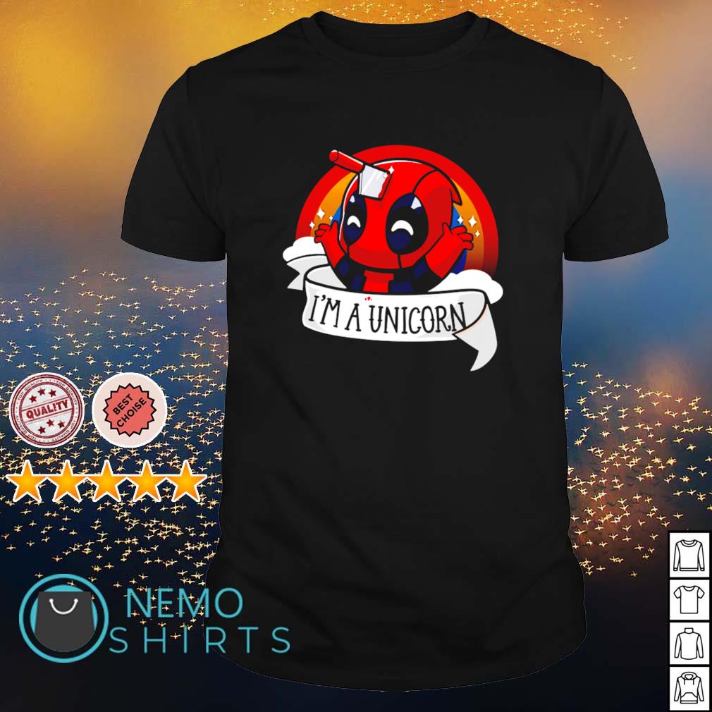 Deadpool I'm a Unicorn - Adult & Kids T-Shirts, Sweatshirts & Hoodies apparel design preview 1