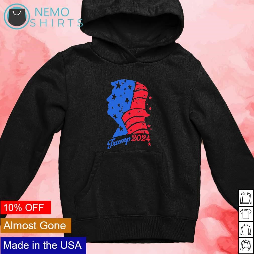 Trump profile USA - Adult & Kids T-Shirts, Sweatshirts & Hoodies apparel design preview 4