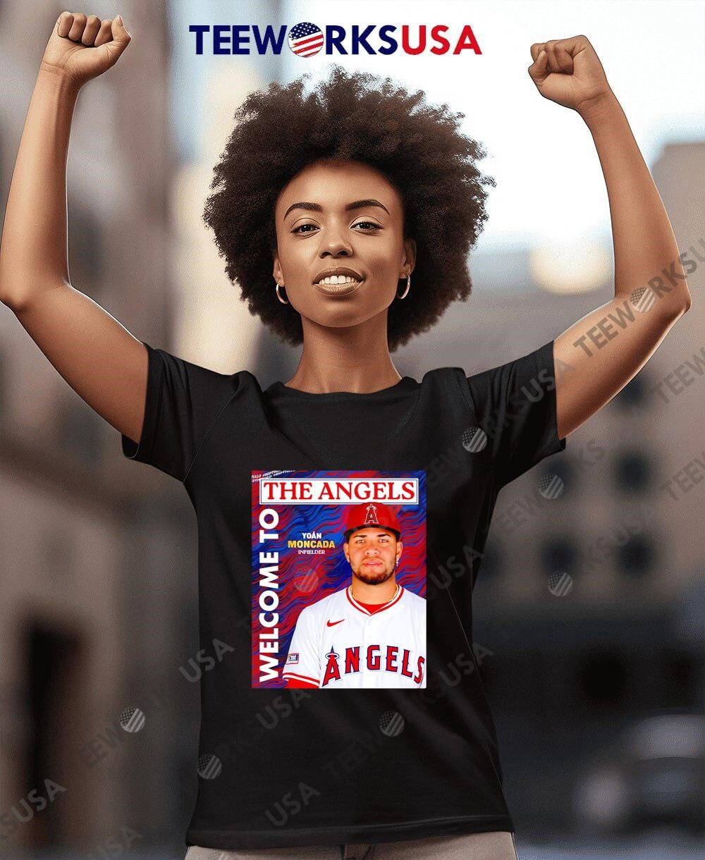 Los Angeles Angels Welcome To The Signed One year - Adult & Kids T-Shirts, Sweatshirts & Hoodies apparel design preview 7