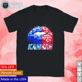 Kansas sports sexy lips half KC Royals Chiefs - Adult & Kids T-Shirts, Sweatshirts & Hoodies apparel design preview 1
