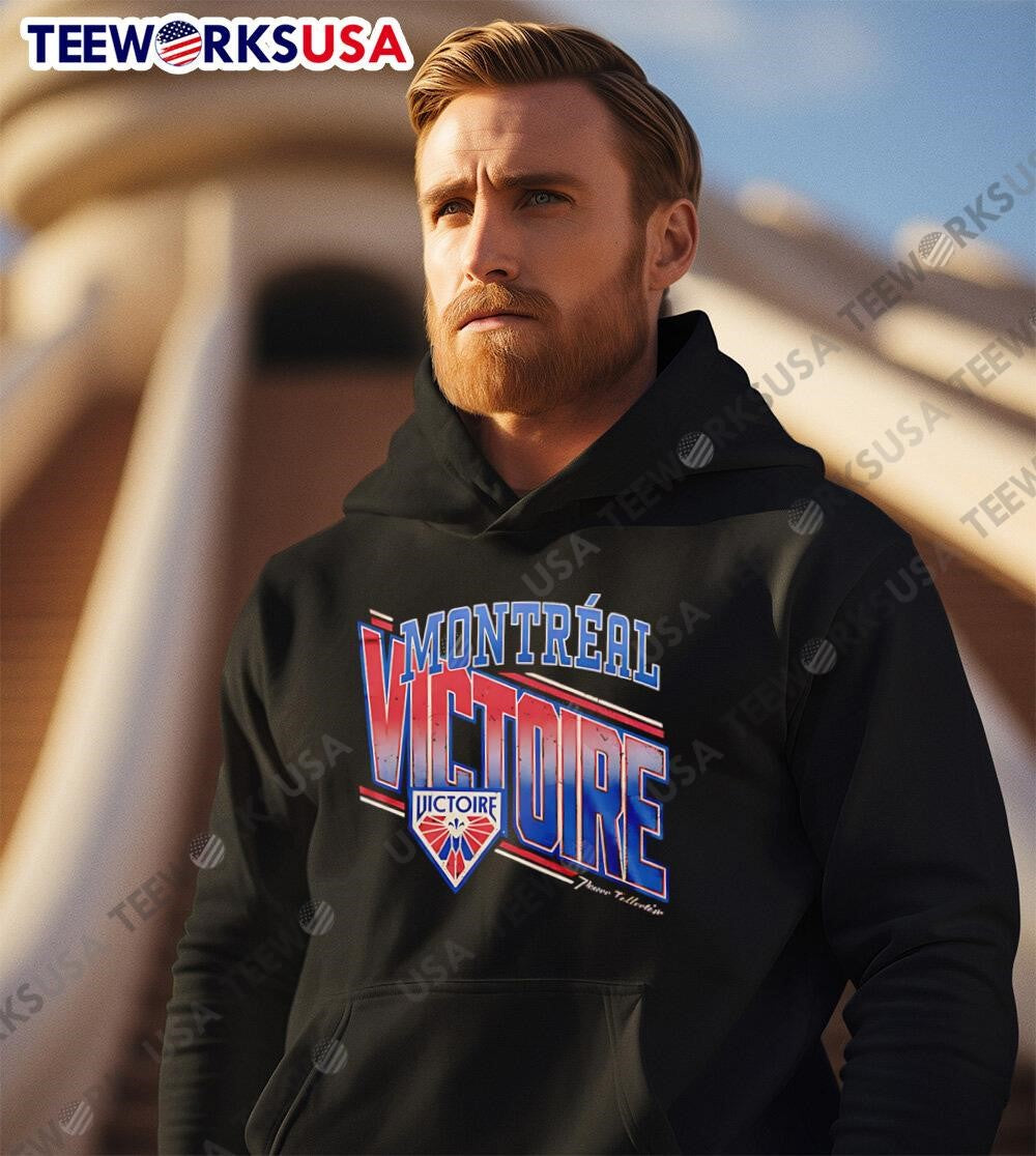 PWHL Victoire De Montreal 2024 - Adult & Kids T-Shirts, Sweatshirts & Hoodies apparel design preview 2