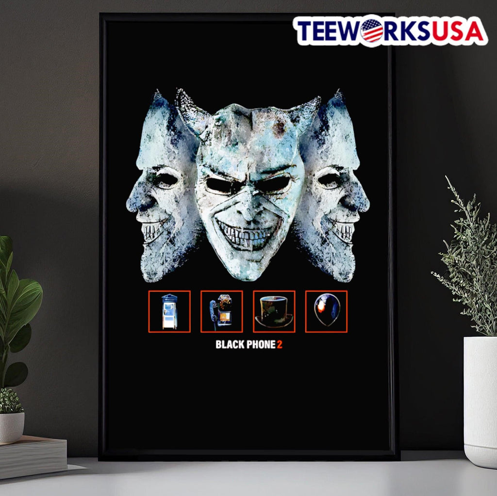 Black Phone 2 mask - Adult & Kids T-Shirts, Sweatshirts & Hoodies apparel design preview 5