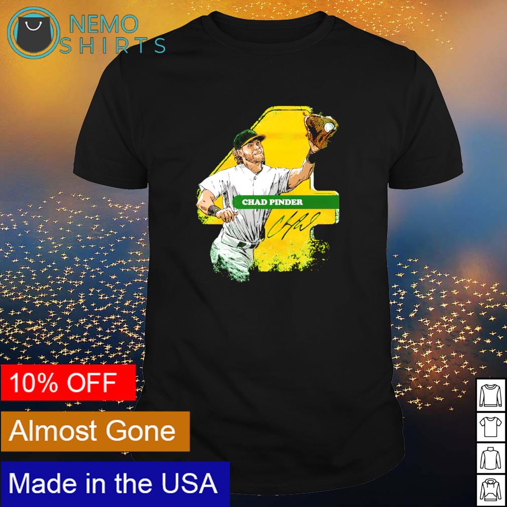 Oakland Baseball Chad Pinder signature - Adult & Kids T-Shirts, Sweatshirts & Hoodies apparel design preview 1