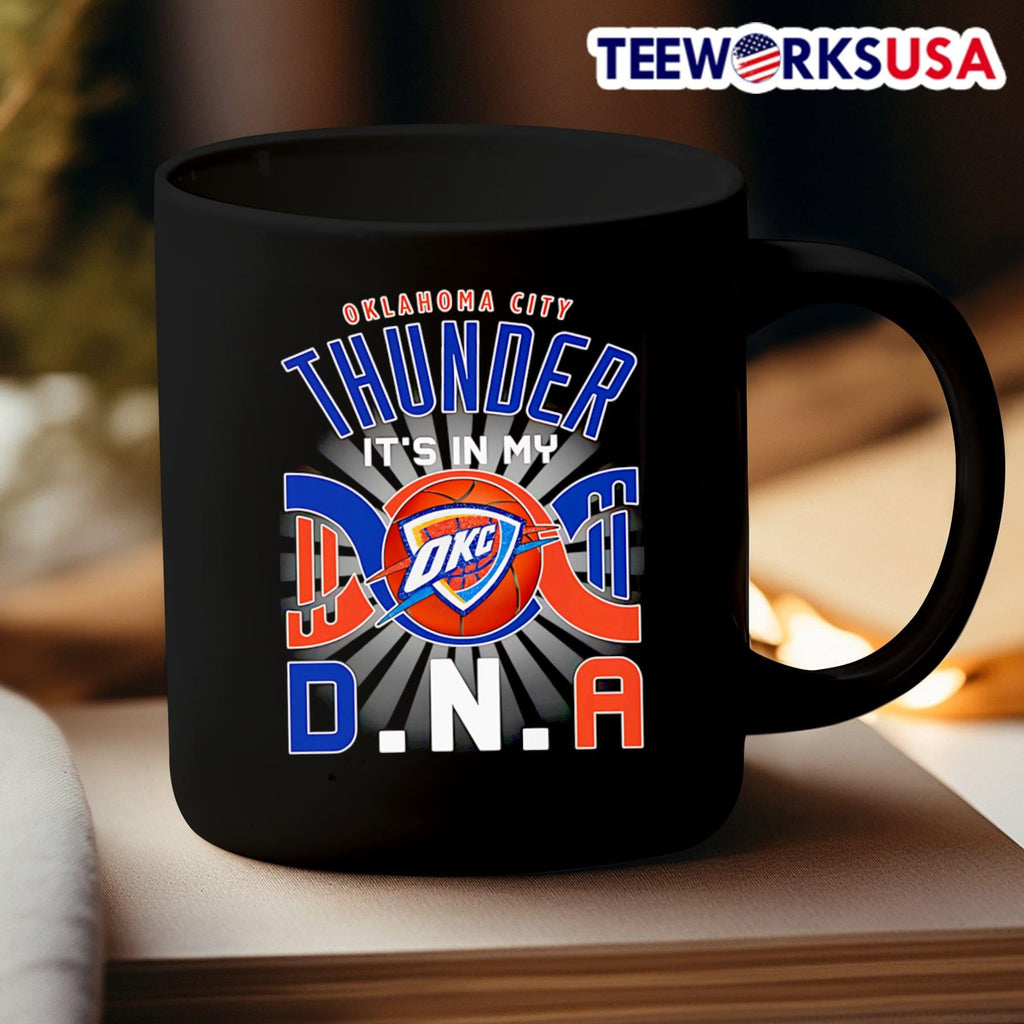 Oklahoma City Thunder it's in my DNA - Adult & Kids T-Shirts, Sweatshirts & Hoodies apparel design preview 3